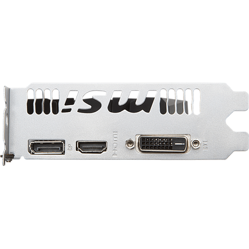 Видеокарта MSI GeForce GTX 1050 2048Mb, GTX 1050 2G OC DVI-D, HDMI, DP Ret