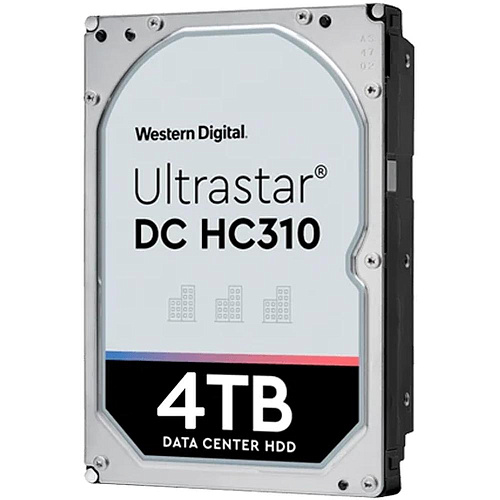 Внутренний жесткий диск 3,5" 3.5" 4000Gb Western Digital (HUS726T4TAL5204 ) 256Mb 7200rpm SAS