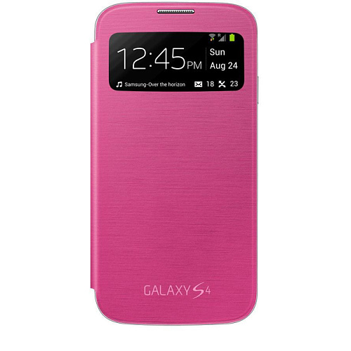 Чехол для Samsung Galaxy S4 i9500/i9505 Samsung EF-CI950BPE розовый S-View