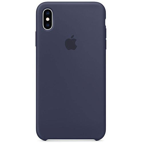 Чехол для Apple iPhone Xs Max Silicone Case Midnight Blue