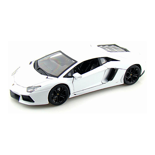 Bburago 1:18 Машина Lamborghini Aventador LP700-4 металл.(белый) 18-11033