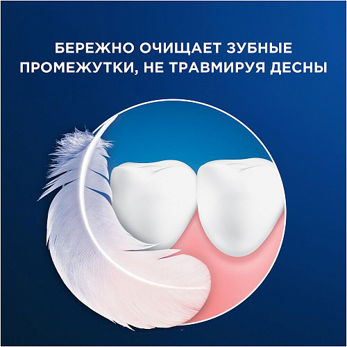 Oral-B Зубная нить Essential вощеная, мята, 50 м.