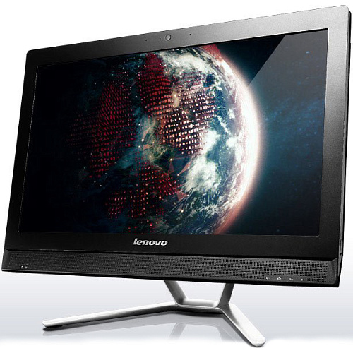 Моноблок Lenovo IdeaCentre C460 21.5" FHD i3 4130T/4Gb/500Gb/DVDRW/DOS/WiFi/white/Web/клавиатура /черный