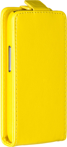 Чехол для Samsung G313H\G318H Galaxy Ace 4 Lite\ Galaxy Ace 4 Lite LTE \ Ace Neo SkinBox, Flip-case, желтый