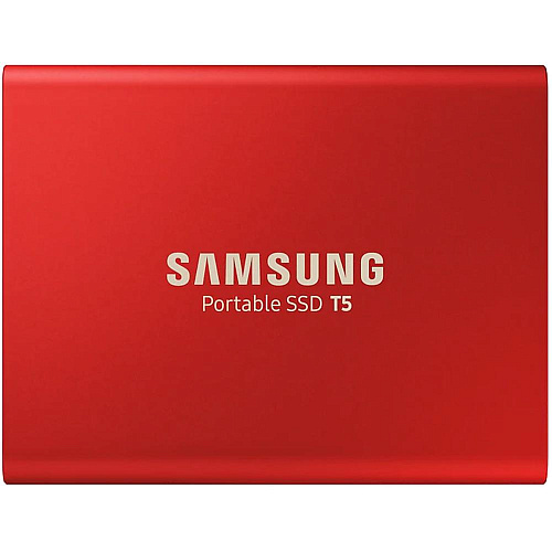 Внешний SSD-накопитель 1.8" 500Gb Samsung T5 MU-PA500R/WW (SSD) USB 3.1 Gen2 Красный