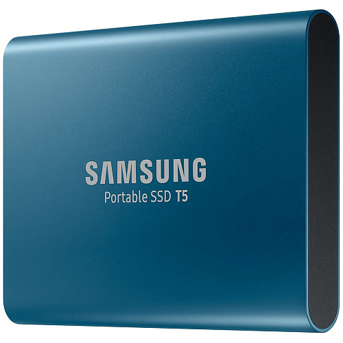 Внешний SSD-накопитель 500Gb Samsung T5 MU-PA500B/WW (SSD) USB 3.1 Синий УЦЕНКА