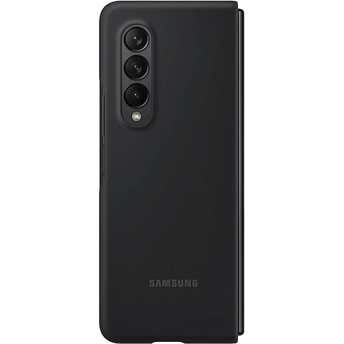 Чехол для Samsung Galaxy Z Fold3 Silicone Cover чёрный