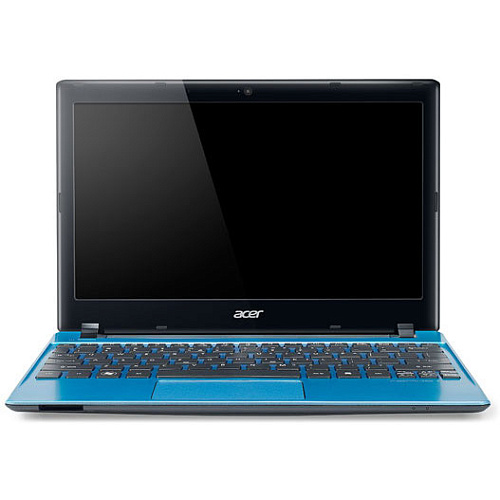 Нетбук Acer Aspire One 756-877B1bb Celeron 877/2Gb/500Gb/11.6"/intel GMA HD/WF/BT/Cam/W7HB32 blue