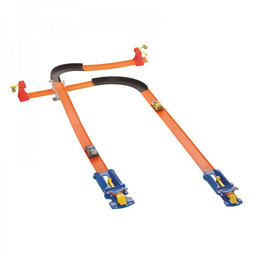 Hot Wheels DNN81 Трасса Mega Rally Set 3 в 1 с двумя базовыми машинками