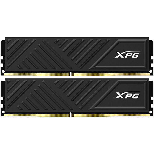 Модуль памяти DIMM 16Gb 2х8Gb DDR4 PC25600 3200MHz ADATA XPG Gammix D35 Black (AX4U32008G16A-DTBKD35)