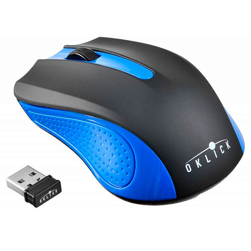 Мышь беспроводная Oklick 485MW+ Black/Blue Wireless