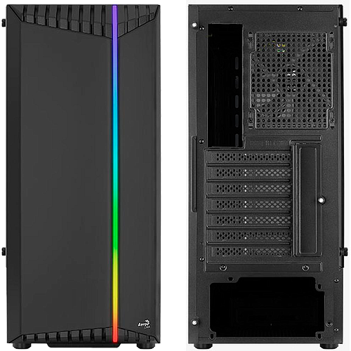 Корпус ATX Miditower AeroCool Bionic G-BK-v2 Black