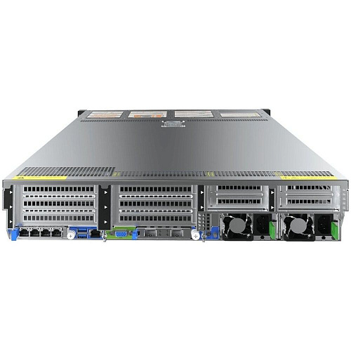 Платформа Gooxi SL201-D24R-NV-G4 2u 24bay server with NVME bp,based on rapid sapphire, cooler 350W 2xPCIe 5.0x16; 4xPCIe 4.0x8 2x 2.5" rear SAS/SATA 2x 2.5" rea