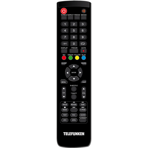 Телевизор 32" Telefunken TF-LED32S76T2 (HD 1366x768) черный	