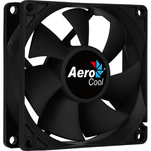 Вентилятор 80x80 Aerocool Force 8 Black Ret