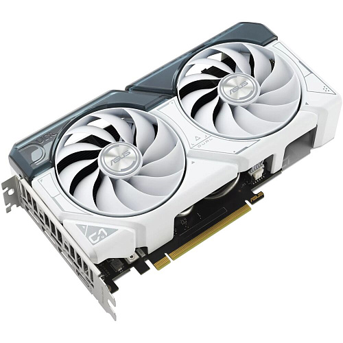 Видеокарта ASUS GeForce RTX 4060 8192Mb, Dual OC 8G White (Dual-RTX4060-O8G-White) 1xHDMI, 3xDP, Ret