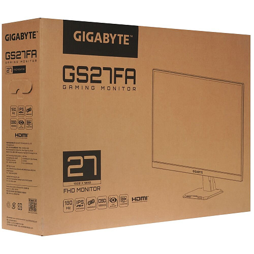 Монитор 27" Gigabyte GS27FA IPS 1920x1080 1ms HDMI, DisplayPort