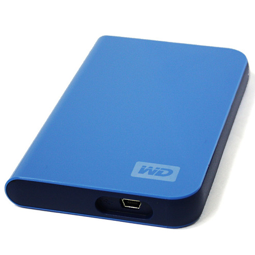 Внешний жесткий диск 2.5" 500Gb WD My Passport Essential WDMEBP5000R USB Синий