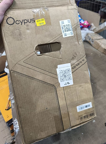 Корпус ATX Miditower Ocypus Gamma C60 BK Black УЦЕНКА