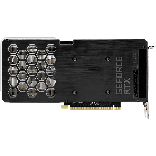 Видеокарта Palit GeForce RTX 3060 Ti 8192Mb, Dual OC 8GB LHR (NE6306TS19P2-190AD) 1xHDMI, 3xDP, Ret УЦЕНКА