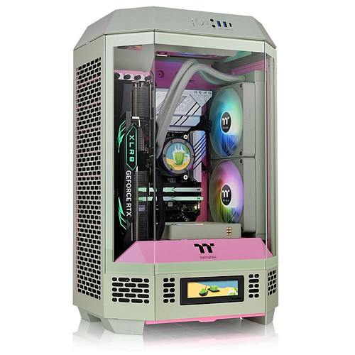 Корпус MicroATX Minitower Thermaltake The Tower 300 (CA-1Y4-00SJWN-00) Matcha Plum
