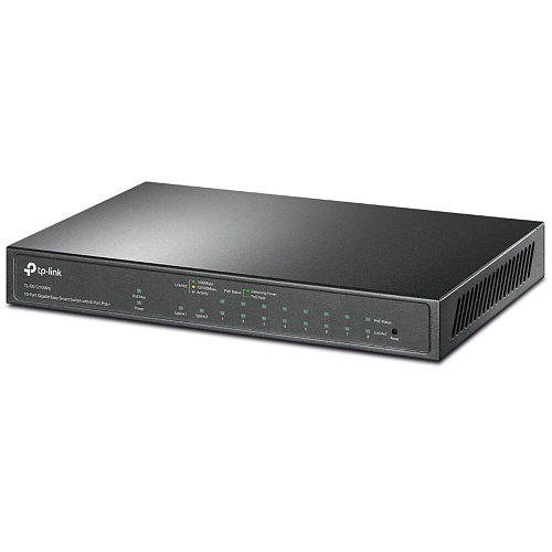 Коммутатор TP-LINK TL-SG1210MPE Easy Smart 9xGbLAN 1xSFP/GbLAN 8xPoE+