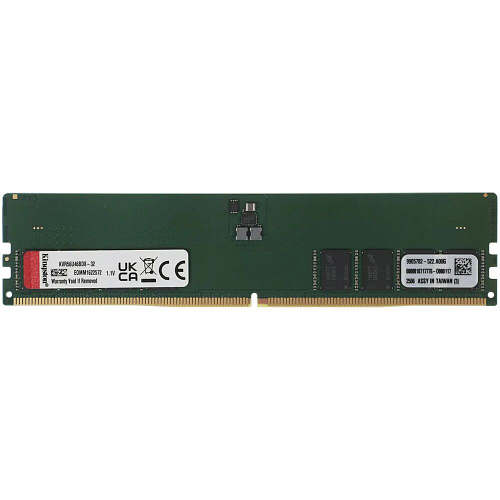 Модуль памяти DIMM 32Gb DDR5 PC44800 5600MHz Kingston (KVR56U46BD8-32)