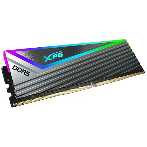 Модуль памяти DIMM 32Gb 2х16Gb DDR5 PC51200 6400MHz ADATA XPG Caster RGB Black (AX5U6400C3216G-DCCARGY)
