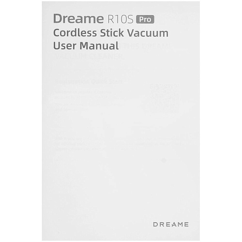Вертикальный пылесос Dreame R10S Pro Black