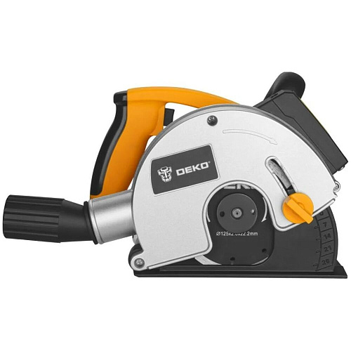Штроборез Deko DKWC1800W, 125 мм, 1800 Вт, лазерный указатель 083-1098 УЦЕНКА