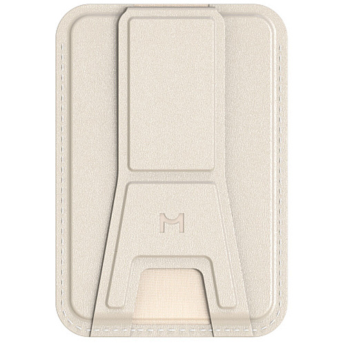 Чехол-кардхолдер Magssory Duo Magnetic Kickstand Wallet ACL011 с Magsafe Ivory