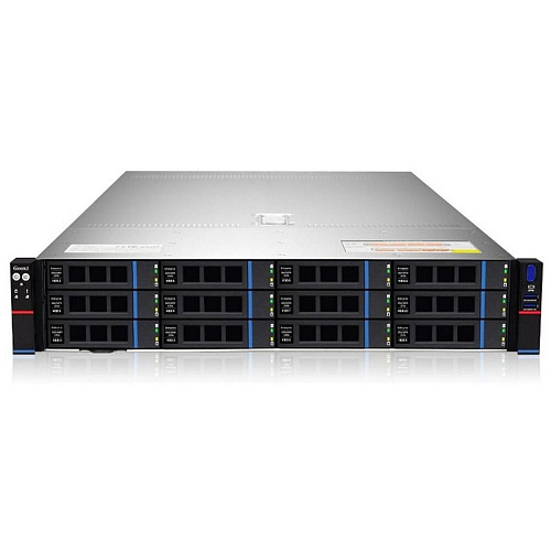 Платформа Gooxi SL201-D12R-G3 2u 12bays server ,based on Ice lake 2xPCIe 4.0x16; 4xPCIe 4.0x8  2x 2.5" rear SAS/SATA 2x 2.5" rear NVMe 1300W 1+1 PSU EU power ca
