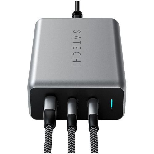 Сетевое зарядное устройство Satechi Compact Charger 100W ST-TC100GM-EU 2xUSB-C + USB-A