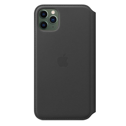 Чехол для Apple iPhone 11 Pro Max Leather Folio Black