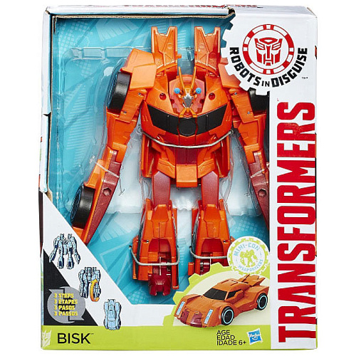 Hasbro Transformers B0067 Трансформеры Роботс-ин-Дисгайс Гиперчендж Биск