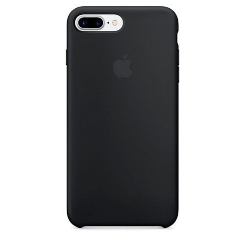 Чехол для Apple iPhone 7 Plus Silicone Case Black  