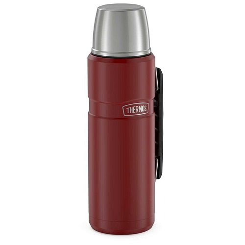 Thermos Термос KING SK2010 Rustic Red, карминно-красный, 1,2 л.