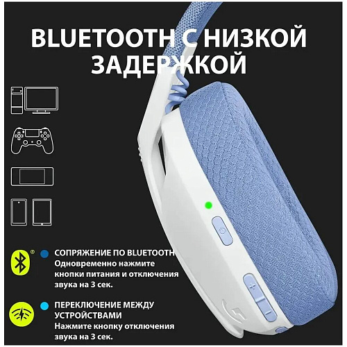 Гарнитура Logitech G435 Gaming Headset White УЦЕНКА