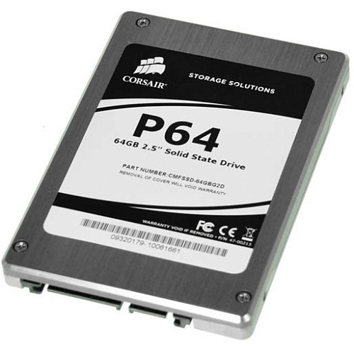 Жёсткий диск 64Gb Corsair CMFSSD-64GBG2D SATA 2.5" Performance Series P64