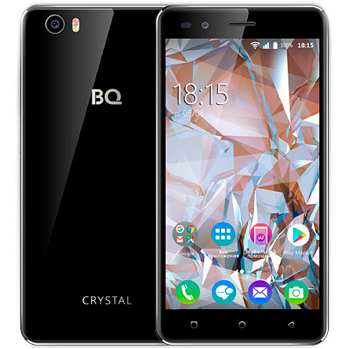 Смартфон BQ Mobile BQ-5054 Crystal Black