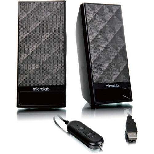 2.0 Колонки Microlab B53 2*1.5W Black USB