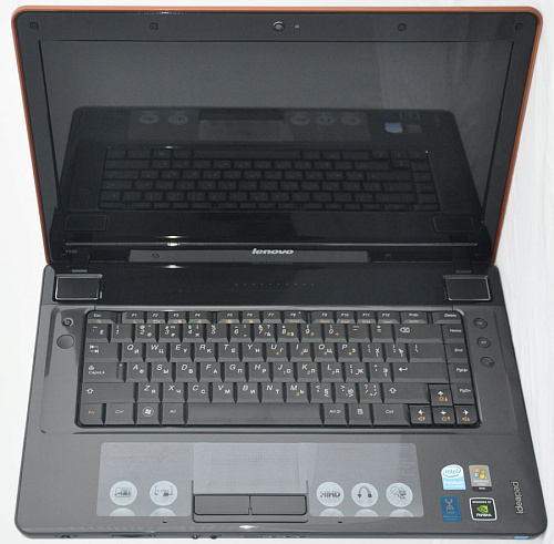 Ноутбук Lenovo IdeaPad Y550-4KC-B T4300/3Gb/250Gb/GT240M 1GB/15.6"/WiFi/BT/Cam/Win7 HB