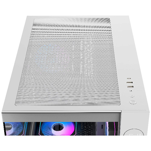 Корпус ATX Miditower Ocypus Iota C70 WH ARGB White