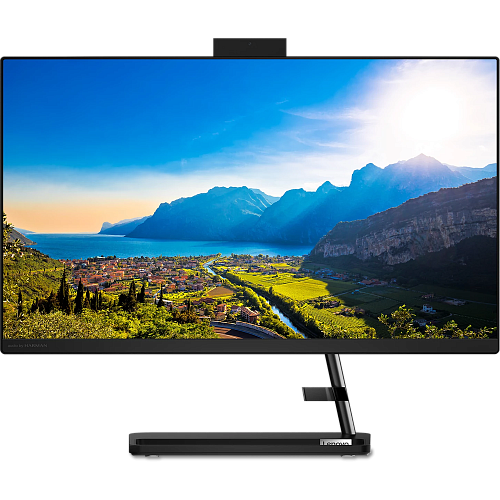 Моноблок Lenovo IdeaCentre 3 24ALC6 24" FullHD AMD Ryzen 5 5500U/4Gb/256Gb SSD/DVD±RW/Kb+m/DOS Black