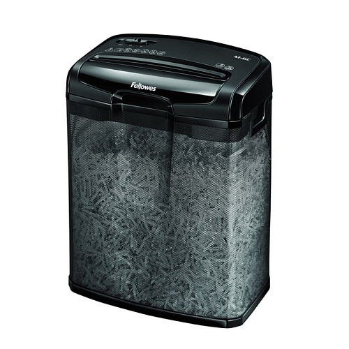 Уничтожитель бумаг Fellowes PowerShred M-6C P-3 ур. секр. 13л, 6лист, скрепки/скобы/пл.карты