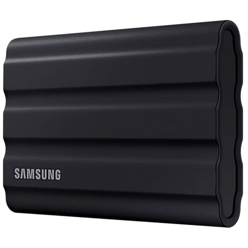 Внешний SSD-накопитель 4Tb Samsung T7 Shield MU-PE4T0S/WW (SSD) USB 3.2 Type C Черный УЦЕНКА