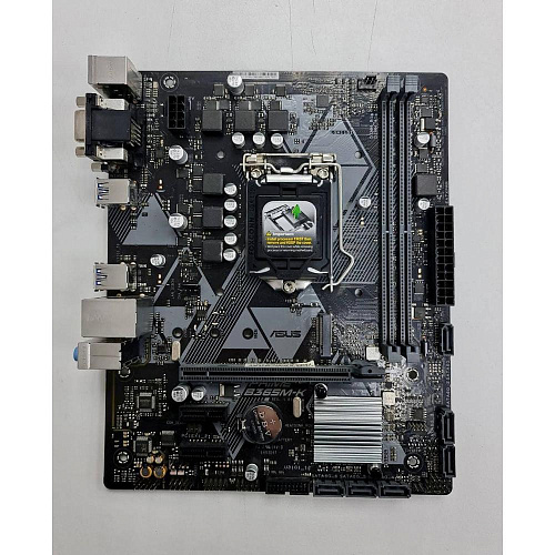 Материнская плата ASUS Prime B365M-K B365 Socket-1151v2 2xDDR4, 6xSATA3, 1xM.2, 1xPCI-E16x, 4xUSB3.1, D-Sub, DVI-D, Glan, mATX УЦЕНКА