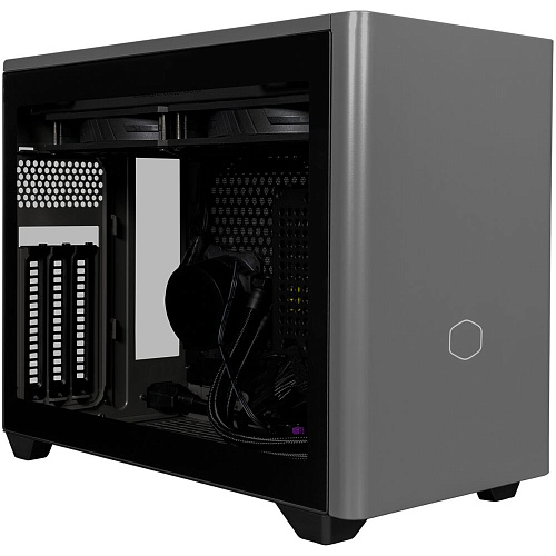 Корпус Mini-ITX Cooler Master MasterBox NR200P Max (NR200P-MCNN85-SL0) 850W Liquid Cooler Black