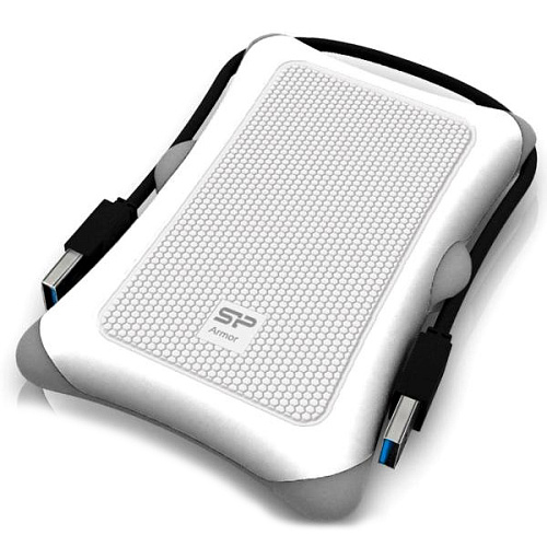 Внешний жесткий диск 2.5" 500Gb Silicon Power SP500GBPHDA30S3W USB3.0 Armor A30 Белый
