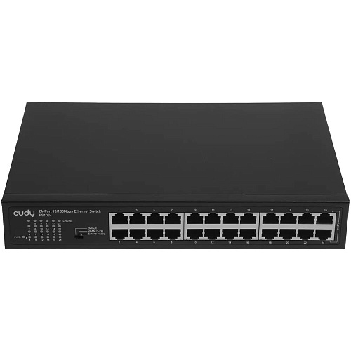 Коммутатор Cudy FS1024 (L2) неуправляемый 24 портов 10/100Мбит/с